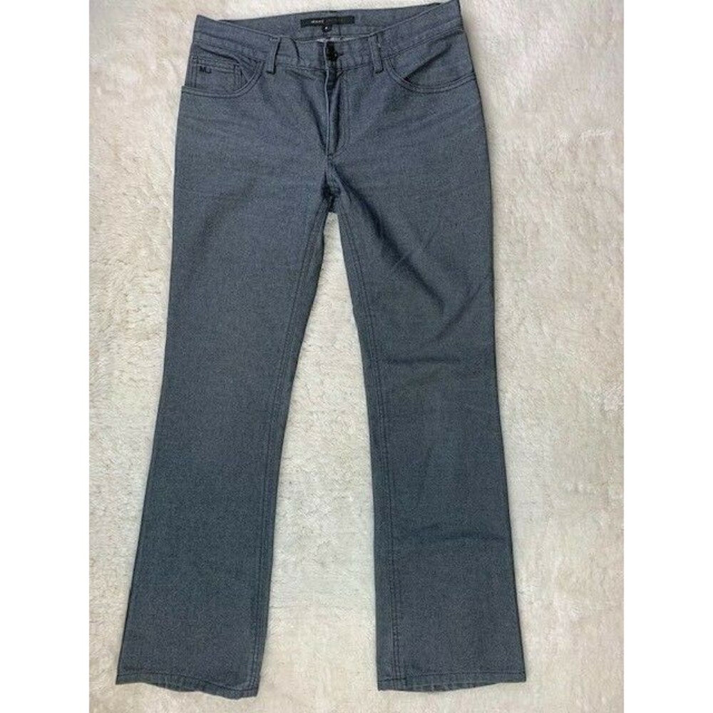 Marc Jacobs Size 4 Womens Jeans Charcoal Color Bootcut Stretch Low Rise